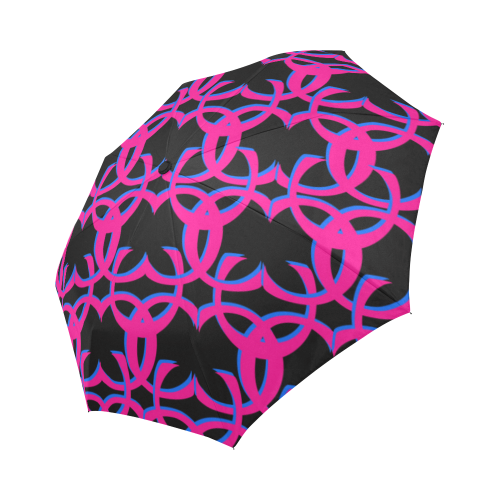 ccclogohotpinkcccbrella Auto-Foldable Umbrella (Model U04)