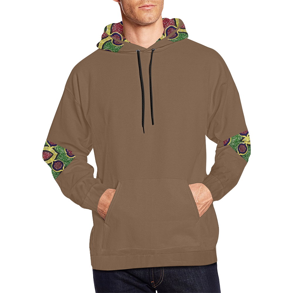 Amerie'Bowde' All Over Print Hoodie for Men/Large Size (USA Size) (Model H13)