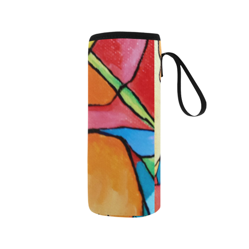 ABSTRACT Neoprene Water Bottle Pouch/Medium