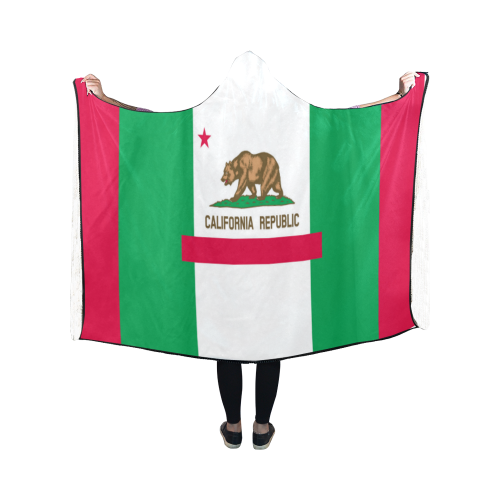 CALIFORNIA Hooded Blanket 50''x40''