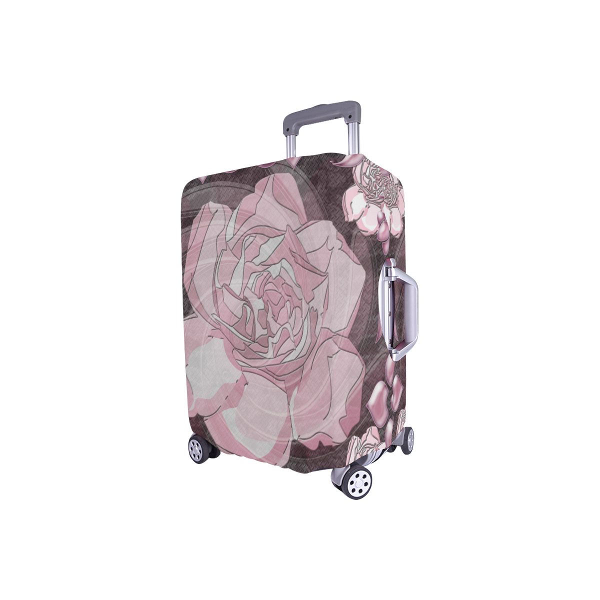Gardenia Flora Luggage Cover/Small 18"-21"