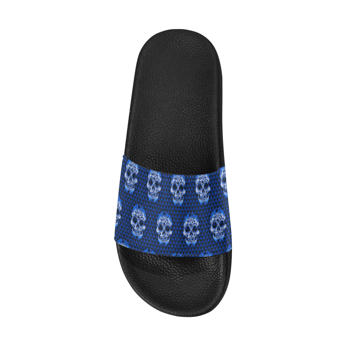 Skull pattern 517 E by JamColors Women's Slide Sandals (Model 057)
