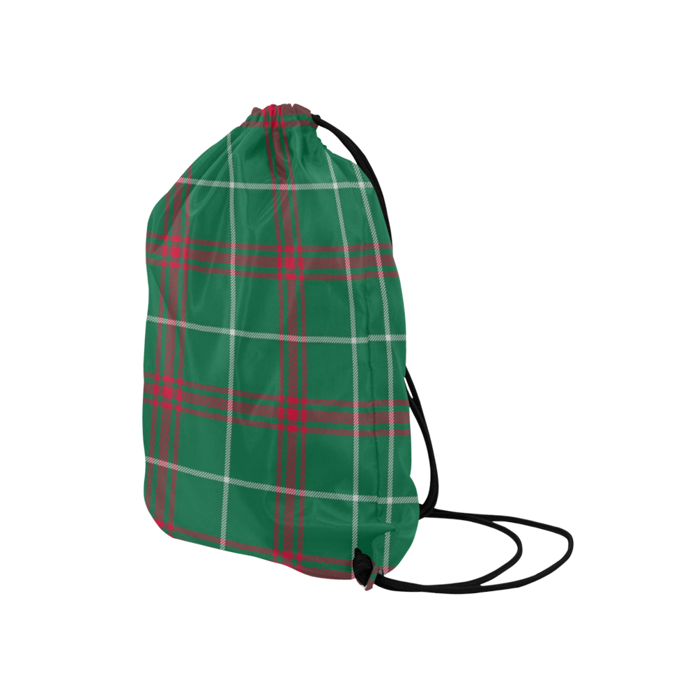 Welsh National Tartan Medium Drawstring Bag Model 1604 (Twin Sides) 13.8"(W) * 18.1"(H)
