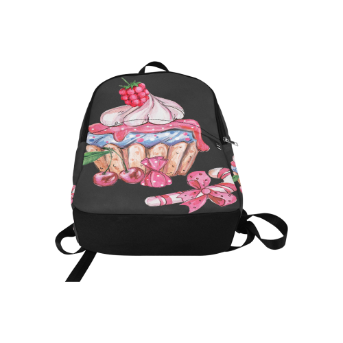 cupcake Fabric Backpack for Adult (Model 1659)