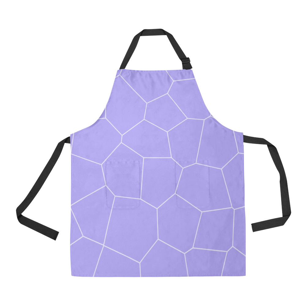 Abstract geometric pattern All Over Print Apron