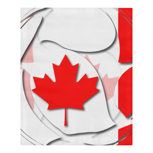 Flag of Canada 3-Piece Bedding Set