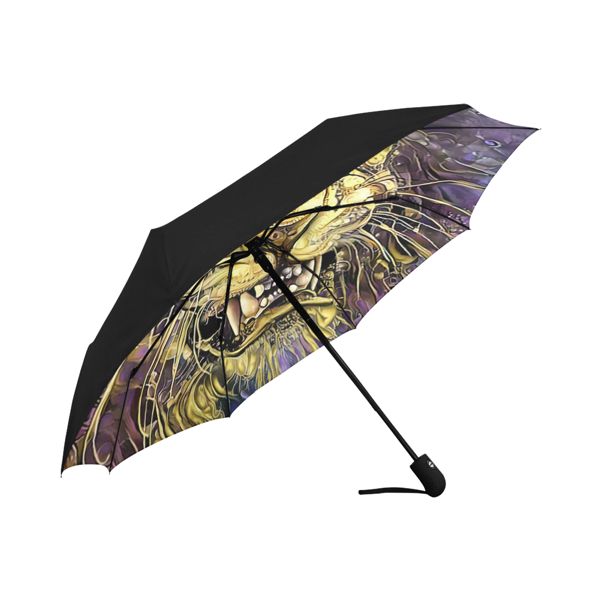 leo  umbrella Anti-UV Auto-Foldable Umbrella (Underside Printing) (U06)