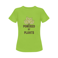 Powered by Plants (vegan) Women's Classic T-Shirt (Model T17）