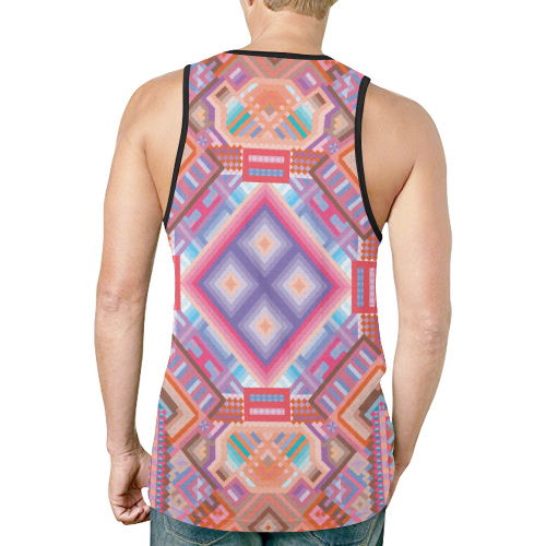 Researcher New All Over Print Tank Top for Men (Model T46)