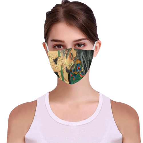 Hakujisso Hakusho 3D Mouth Mask with Drawstring (30 Filters Included) (Model M04) (Non-medical Products)