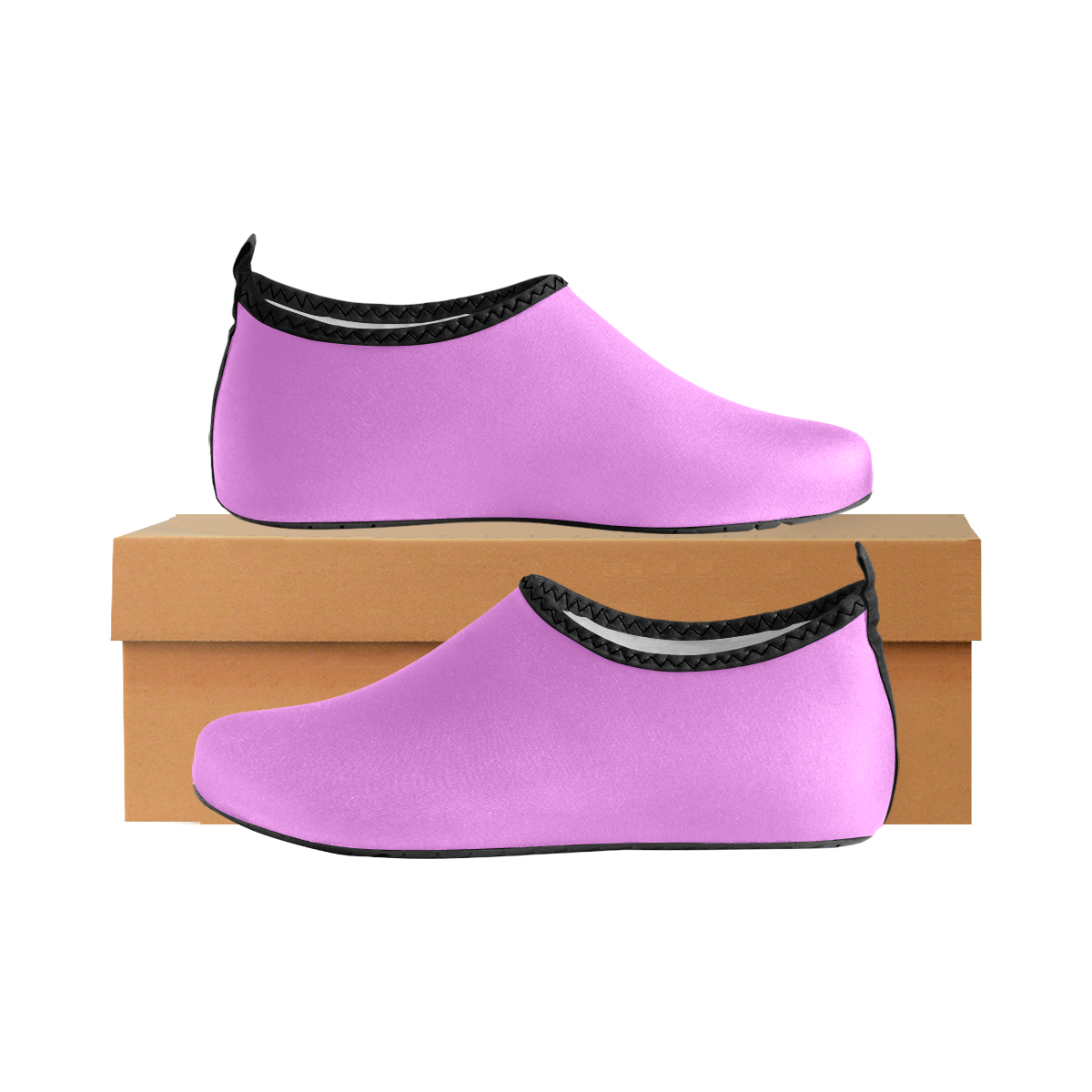 color violet Kids' Slip-On Water Shoes (Model 056)