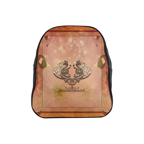 Wonderful fantasy dragon School Backpack (Model 1601)(Small)