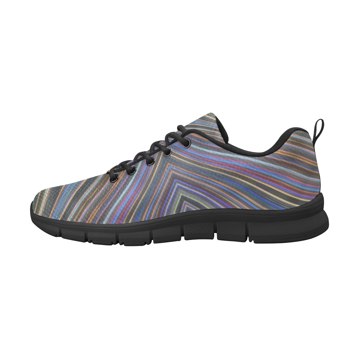Wild Wavy X Lines 12 Women's Breathable Running Shoes (Model 055)
