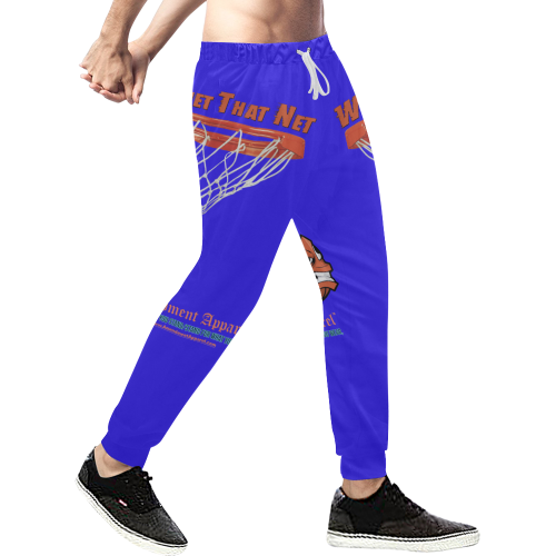 Whet That Net Sweat Pants Men's All Over Print Sweatpants (Model L11)