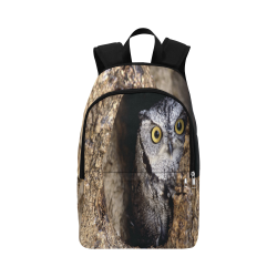 OWL IN HOLE Fabric Backpack for Adult (Model 1659)