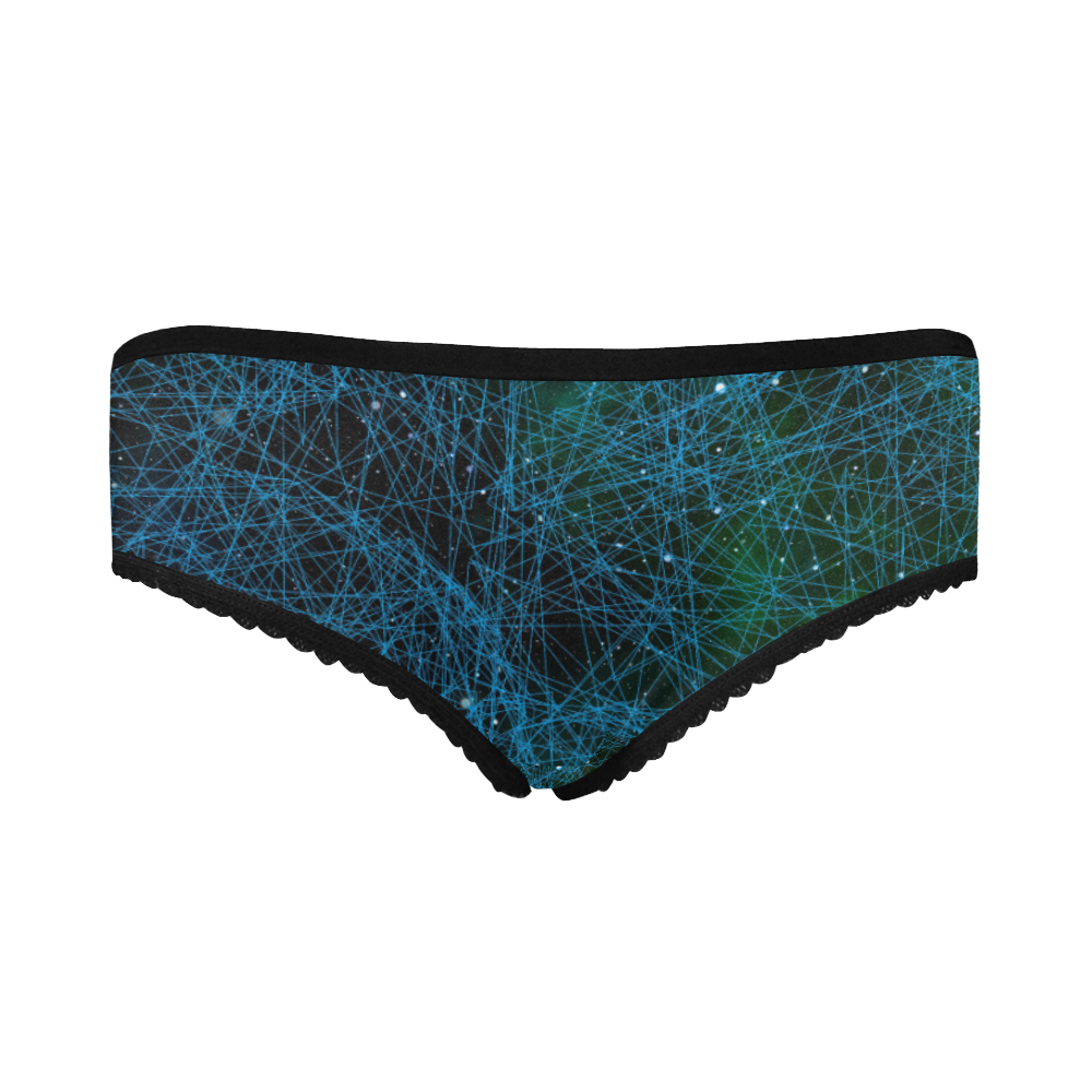 System Network Connection Women's All Over Print Classic Briefs (Model L13)