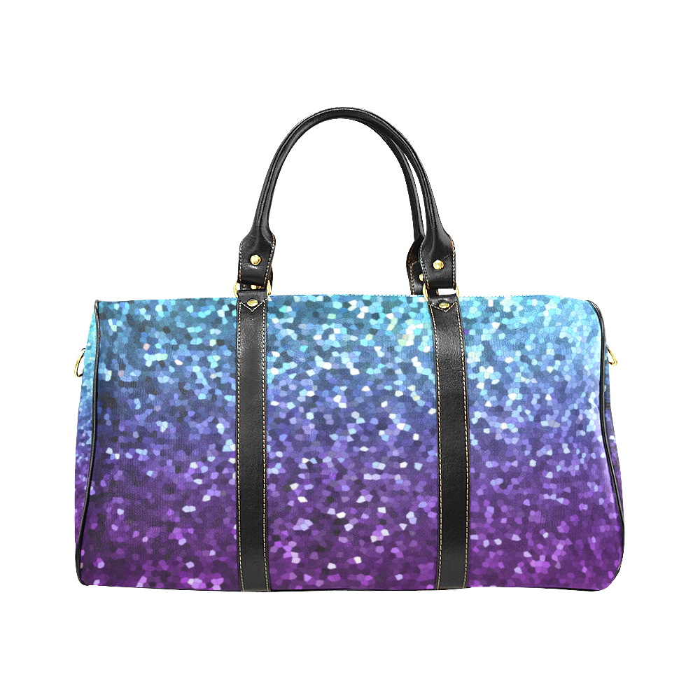 Mosaic Sparkley Texture G198 New Waterproof Travel Bag/Large (Model 1639)