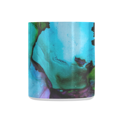 Blue green ink Classic Insulated Mug(10.3OZ)