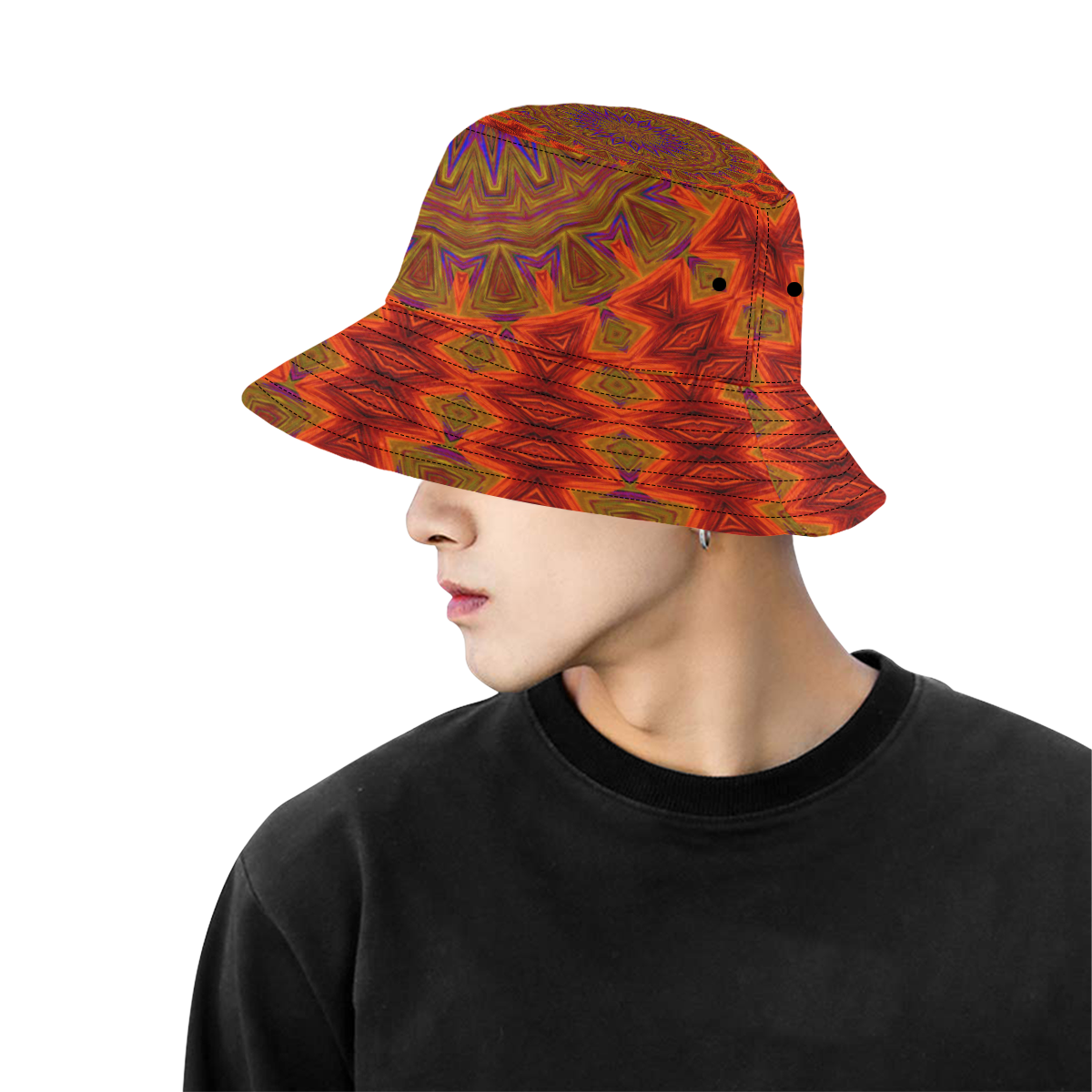 SPROCKETZ All Over Print Bucket Hat for Men