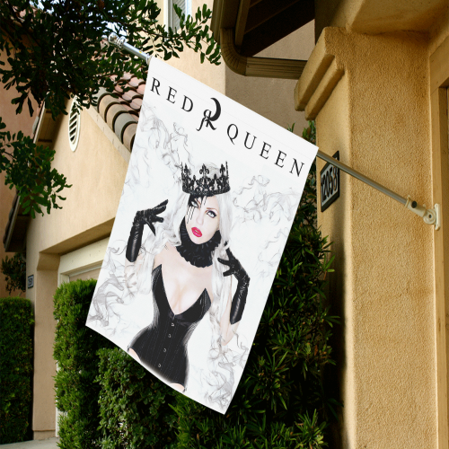 Red Queen Elena Crown Garden Flag 28''x40'' （Without Flagpole）
