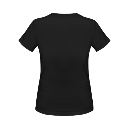 steampunk initials A brooch Women's Classic T-Shirt (Model T17）