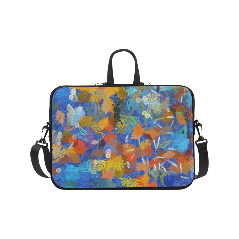 Colorful paint strokes Laptop Handbags 17"