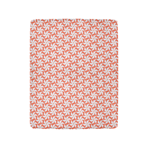 Coral Jasmine Ultra-Soft Micro Fleece Blanket 40"x50"