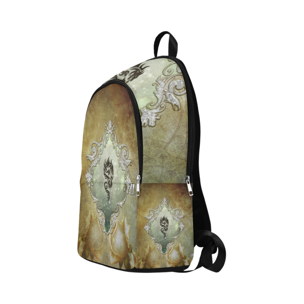 Awesome tribal dragon Fabric Backpack for Adult (Model 1659)