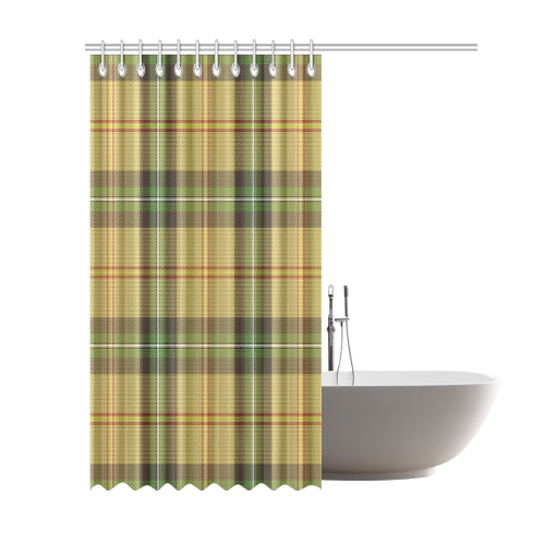 Saskatchewan tartan Shower Curtain 69"x84"