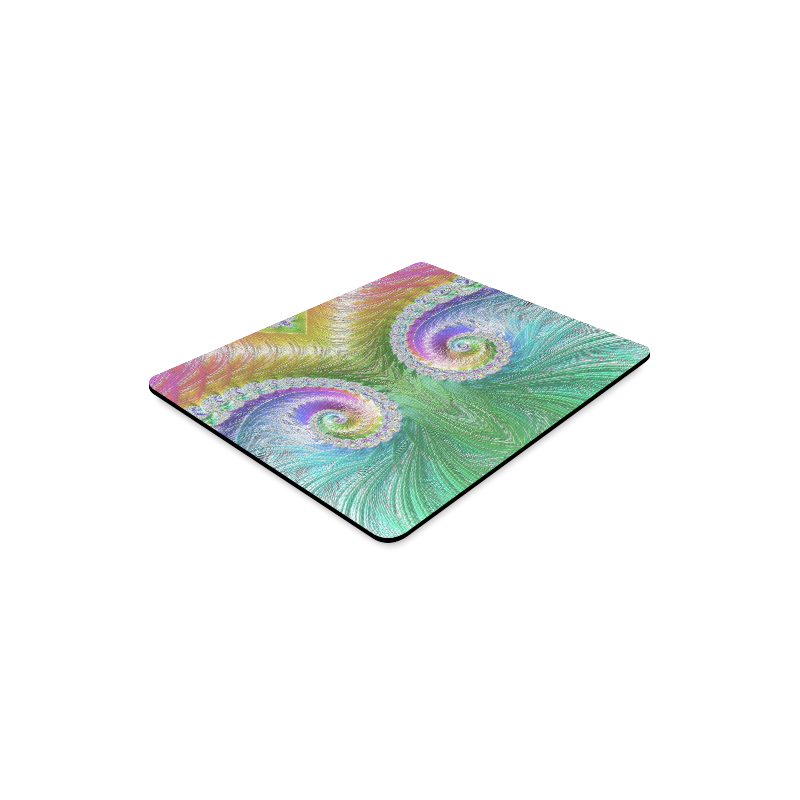 Frax Fractal Rainbow Rectangle Mousepad