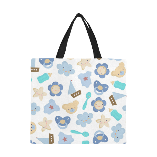bb 3033 All Over Print Canvas Tote Bag/Large (Model 1699)