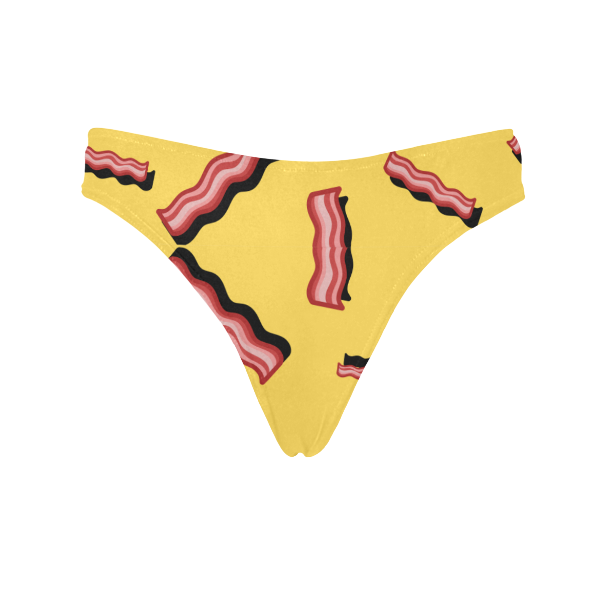 Bacon Thong Women's All Over Print Thongs (Model L30)
