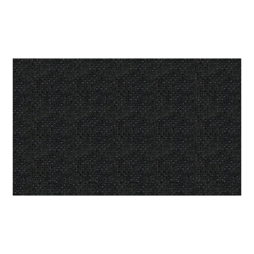 Shapes on a black background Azalea Doormat 30" x 18" (Sponge Material)