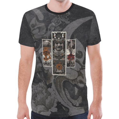 Mitos Japoneses. New All Over Print T-shirt for Men (Model T45)
