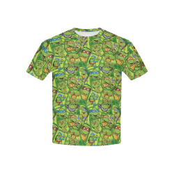 Teenage Mutant Ninja Turtles (TMNT) Kids' All Over Print T-shirt (USA Size) (Model T40)