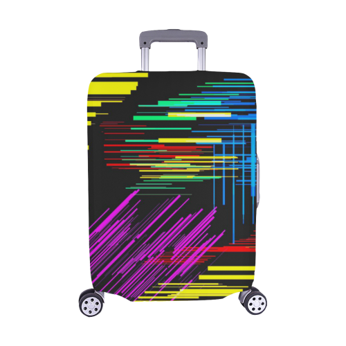 New Pattern factory 2A by JamColors Luggage Cover/Medium 22"-25"