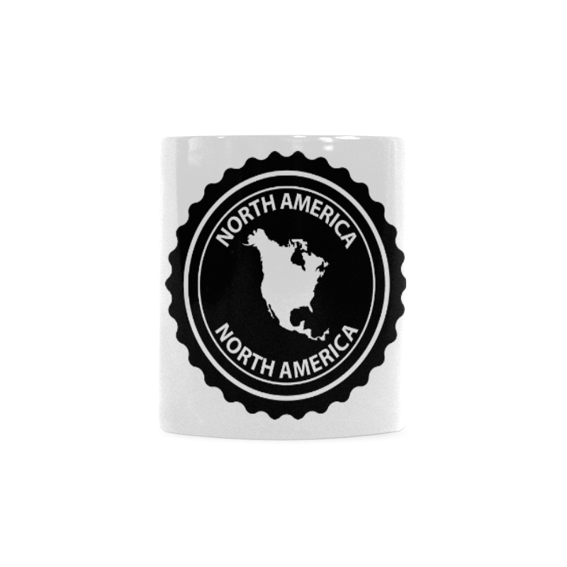 North America stamp White Mug(11OZ)