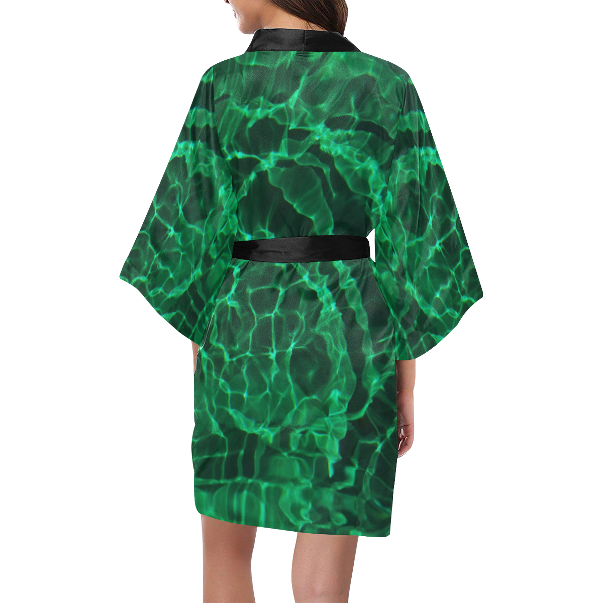 Green Dive Kimono Robe