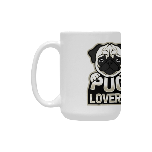 PUG LOVERS Custom Ceramic Mug (15OZ)