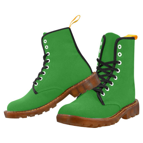 color forest green Martin Boots For Men Model 1203H
