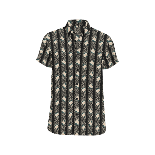 Model #139b| Men's All Over Print Short Sleeve Shirt (Model T53)