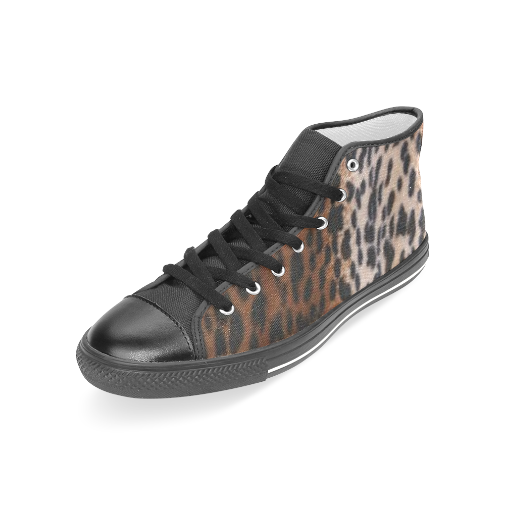 animalprintshoes Women's Classic High Top Canvas Shoes (Model 017)