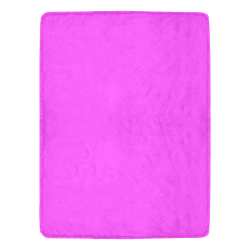 Neon Pink Ultra-Soft Micro Fleece Blanket 60"x80"