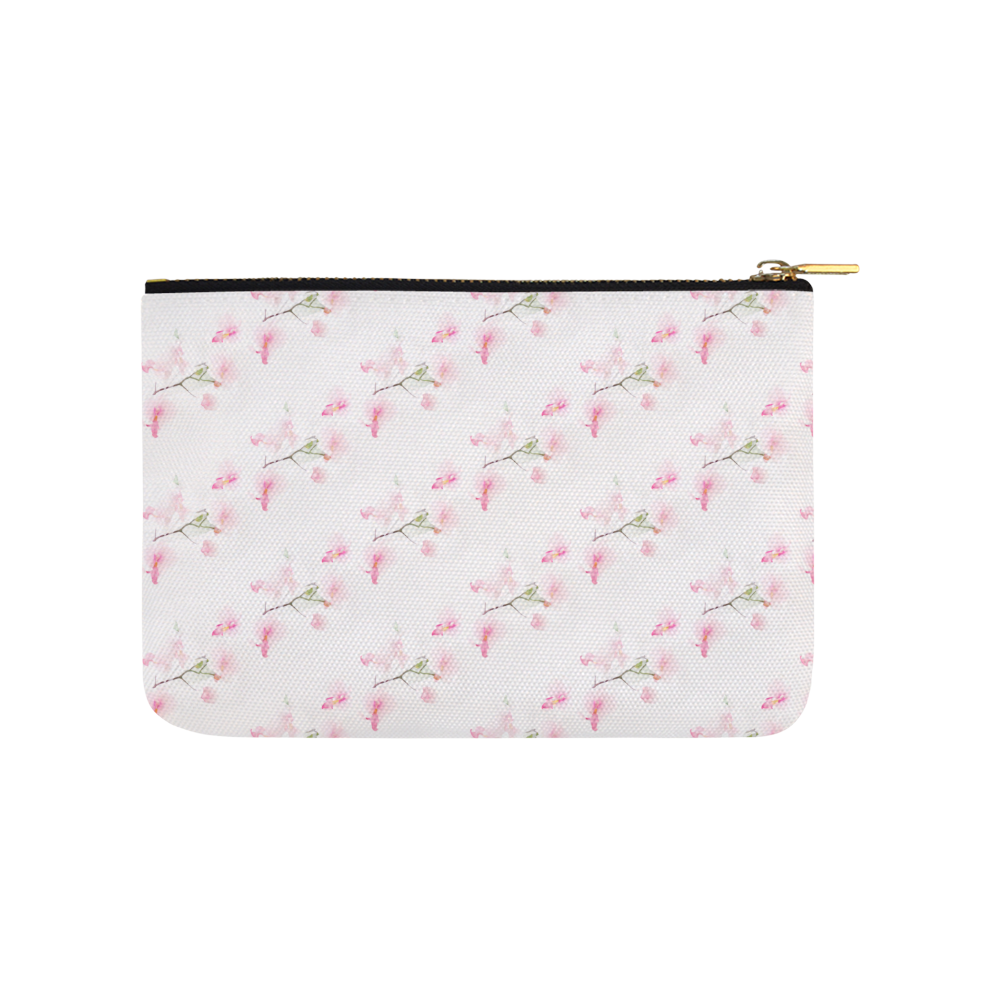 Pattern Orchidées Carry-All Pouch 9.5''x6''