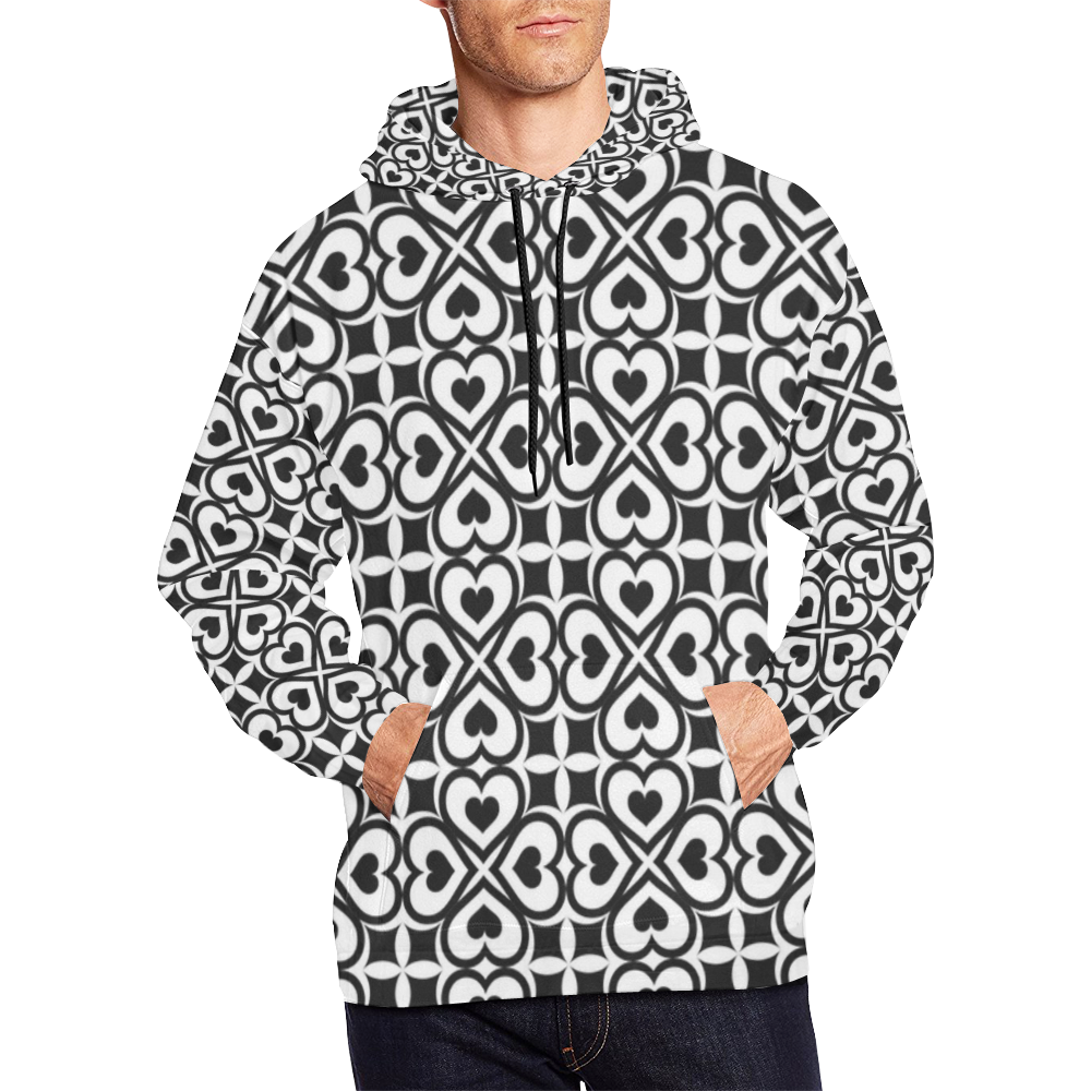 30sw All Over Print Hoodie for Men (USA Size) (Model H13)