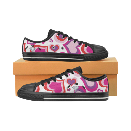 Women canvas shoes Women's Classic Canvas Shoes (Model 018)