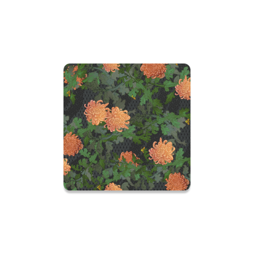 Chrysanthemum 2020 Square Coaster