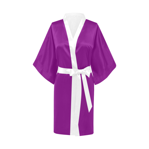 color purple Kimono Robe