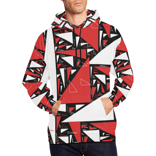18rb All Over Print Hoodie for Men (USA Size) (Model H13)