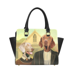 Dog's gothic Classic Shoulder Handbag (Model 1653)